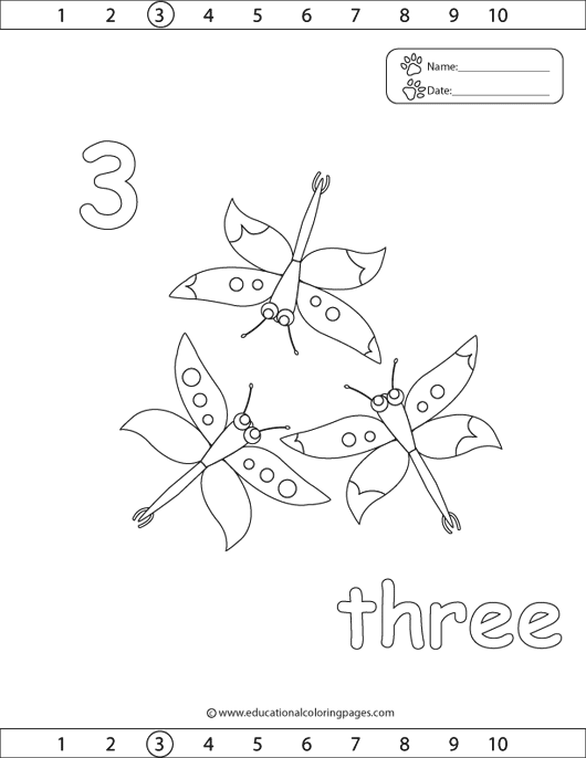 no 3 coloring, dragon fly coloring